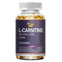Produktbild von Natures Live L-Carnitin 1500 mg Kapseln 120 Stück