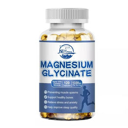 Natures Live Magnesium Bisglycinat 1330 mg Kapseln 120 Stück – Bild 1 von 4