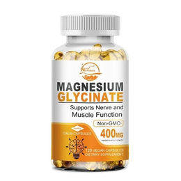 Natures Live Magnesium Bisglycinat 400 mg Kapseln 120 Stück – Bild 1 von 3