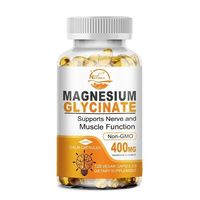 Produktbild von Natures Live Magnesium Bisglycinat 400 mg Kapseln 120 Stück