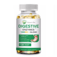 Produktbild von Natures Live Multi-Enzym-Komplex Digestive Enzymes Blend 1200 mg Kapseln 120 Stück