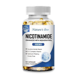 Natures Live NMN Nicotinamid und Resveratrol Kapseln 120 Stück für Erwachsene – Bild 1 von 3