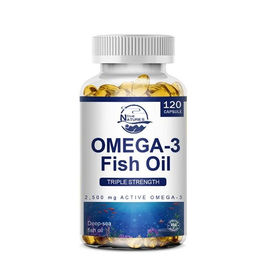Natures Live Omega 3 Fish Oil 3600mg Kapseln für Erwachsene 120 Stück – Bild 1 von 4
