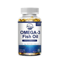 Produktbild von Natures Live Omega 3 Fish Oil 3600mg Kapseln für Erwachsene 120 Stück