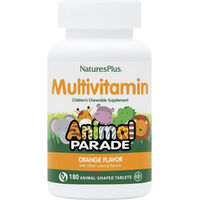 Produktbild von Natures Plus Animal Parade Multivitamin Lutschtabletten Orange für Kinder 180 Stück