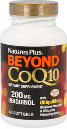 Natures Plus Beyond CoQ10 Ubiquinol 200 mg Kapseln 60 Stück – Bild 1 von 2