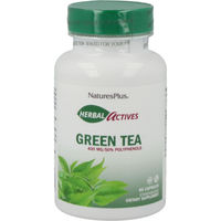 Produktbild von Natures Plus Herbal Actives Green Tea Kapseln vegetarisch glutenfrei 60 Stück