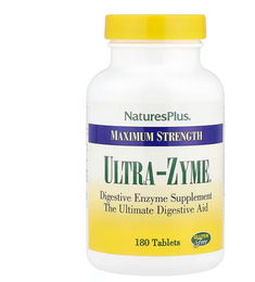 Natures Plus Maximum Strength Ultra-Zyme Tabletten 180 Stück – Bild 1 von 1