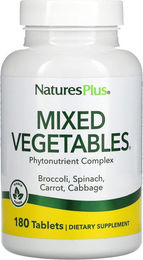 Natures Plus Mixed Vegetables Tabletten 180 Stück – Bild 1 von 1