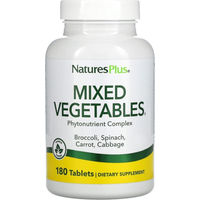 Produktbild von Natures Plus Mixed Vegetables Tabletten 180 Stück