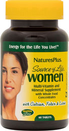 Natures Plus Source of Life Women Kräuter-Komplex Tabletten für Frauen 60 Stück – Bild 1 von 2