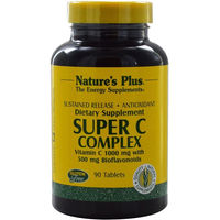 Produktbild von Natures Plus Super C Complex Vitamin C Tabletten 180 Stück