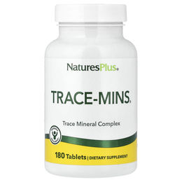Natures Plus Trace-Mins Mineralstoff-Komplex Tabletten für Erwachsene 180 Stück – Bild 1 von 1