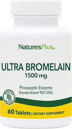 Natures Plus Ultra Bromelain 1500-900 GDU Tabletten glutenfrei 60 Stück – Bild 1 von 1