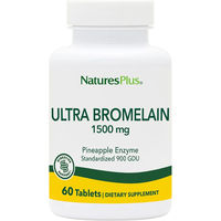 Produktbild von Natures Plus Ultra Bromelain 1500-900 GDU Tabletten glutenfrei 60 Stück