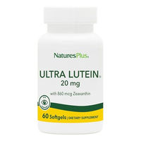 Produktbild von Natures Plus Ultra Lutein 20 mg Weichkapseln glutenfrei ohne Zusatzstoffe 60 Stück