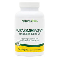Produktbild von Natures Plus Ultra Omega 3/6/9 Softgels 1200 mg ohne Zusatzstoffe 90 Stück