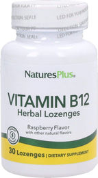 Natures Plus Vitamin B12 Lutschtabletten vegetarisch 30 Stück – Bild 1 von 1