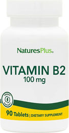 Natures Plus Vitamin B2 100 mg Tabletten für Erwachsene 90 Stück – Bild 1 von 1