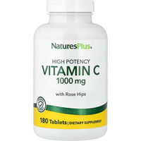 Produktbild von Natures Plus Vitamin C 1000 mg Ascorbinsäure Tabletten für Sportler 180 Stück