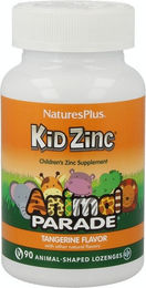 NaturesPlus Animal Parade KidZinc Zink Lutschtabletten für Kinder vegan glutenfrei laktosefrei 90 Stück – Bild 1 von 5