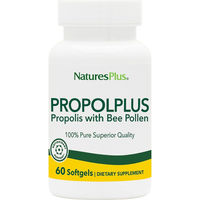 Produktbild von NaturesPlus Propolplus Kapseln glutenfrei und ohne Zusatzstoffe 60 Stück