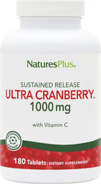 NaturesPlus Ultra Cranberry 1000 mg Tabletten vegetarisch glutenfrei ohne Zusatzstoffe 180 Stück – Bild 1 von 1