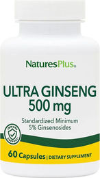 NaturesPlus Ultra Ginseng Kapseln vegan und glutenfrei 60 Stück – Bild 1 von 1