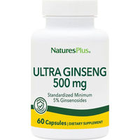 Produktbild von NaturesPlus Ultra Ginseng Kapseln vegan und glutenfrei 60 Stück