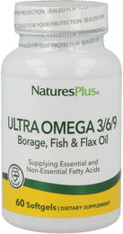 NaturesPlus Ultra Omega 3/6/9 Kapseln ohne Zusatzstoffe 60 Stück – Bild 1 von 1