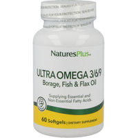 Produktbild von NaturesPlus Ultra Omega 3/6/9 Kapseln ohne Zusatzstoffe 60 Stück