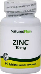 NaturesPlus Zinc 10 mg Tabletten 90 Stück – Bild 1 von 2