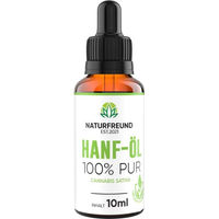 Produktbild von NATURFREUND Hanföl Cannabisöl hochdosiert vegan und ohne Zusatzstoffe