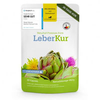 Produktbild von Naturhof Leberkur Premium Forte Kapseln vegan laktosefrei glutenfrei 60 Stück