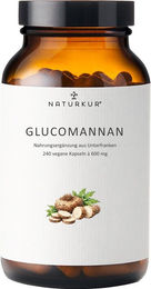 Naturkur Glucomannan Kapseln vegan glutenfrei laktosefrei ohne Zusatzstoffe – Bild 1 von 1