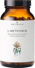 Naturkur® L-Methionin Kapseln vegan vegetarisch ohne Zusatzstoffe 360 Stück – Bild 1 von 2