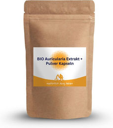natürlich lang leben BIO Auricularia Vitalpilz Kapseln – Bild 1 von 2