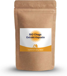 natürlich lang leben BIO Chaga Extrakt Kapseln 1000 mg – Bild 1 von 2