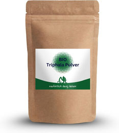 natürlich lang leben BIO Triphala Kräuter-Komplex Pulver vegan und glutenfrei – Bild 1 von 3