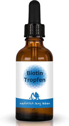 natürlich lang leben Biotin Tropfen 1000 mg – Bild 1 von 2