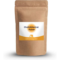 Produktbild von natürlich lang leben Cholinbitartrat Pulver laktosefrei und ohne Zusatzstoffe
