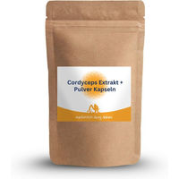 Produktbild von natürlich lang leben Cordyceps Kapseln vegan ohne Zusatzstoffe