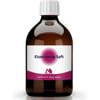 Produktbild von natürlich lang leben Eisen Bisglycinat Saft vegan 500 ml