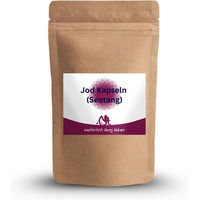Produktbild von natürlich lang leben Jod Kapseln mit Kelp Braunalge 75 µg vegetarisch 150 Stück