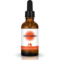 Produktbild von natürlich lang leben Jod Tropfen vegan ohne Zusatzstoffe