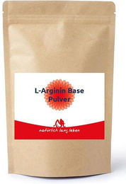 natürlich lang leben L-Arginin Base Pulver vegan laktosefrei und glutenfrei – Bild 1 von 1