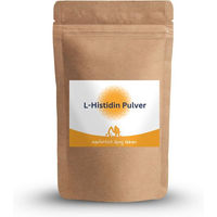 Produktbild von natürlich lang leben L-Histidin Pulver vegan ohne Zusatzstoffe