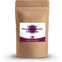 Produktbild von natürlich lang leben Lecithin Phosphatidylcholin 60 % Pulver vegan ohne Zusatzstoffe