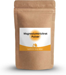 natürlich lang leben Magnesiumcitrat Pulver vegan glutenfrei laktosefrei 120 g – Bild 1 von 1