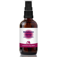 Produktbild von natürlich lang leben Melatonin Spray vegan zuckerfrei laktosefrei glutenfrei